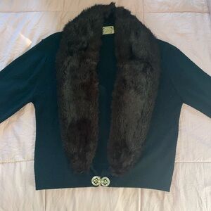 Vintage fur sweater